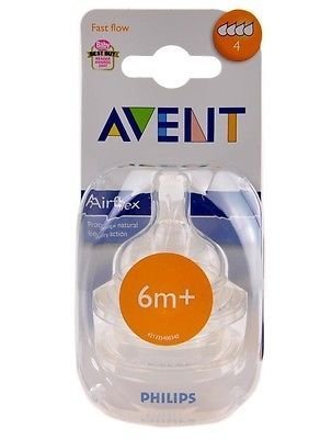 philips avent nipple 6m 