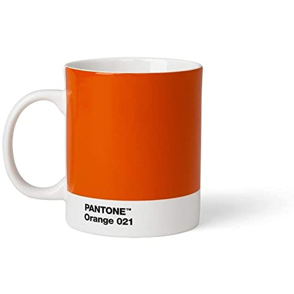 Copenhagen Design 101030021 PANTONE Mug, coffee/tea cup, fine china (ceramic), 375 ml, Orange 021 C, Porcelain, One size — image 1