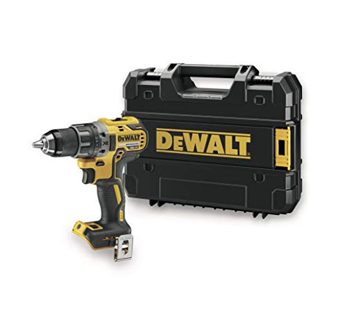 DeWalt Bohrschrauber (18 Volt, mit zwei-Gang Vollmetallgetriebe, LED-Arbeitsleuchte, 15-Stufiges Drehmomentmodul für…
