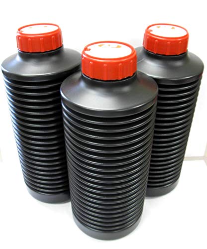 Three AP Air Reduction Air-Evac Darkroom Chemical Storage 1-Liter Bottles - Thumbnail 4