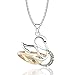 OSIANA Birth Month Flower Necklace for Women 18K Plated Gold Dainty Disc Disk Photinia Coin Pendant Minimalist Floral Necklace Classic Birth Flower Necklace Delicate Personalized Gift For Her
