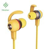 Jelly Comb Vibration In-Ear Earbuds Headphone With Build-In Microphone & Remote Control for Apple iPhone / Samsung and Other Smartphone