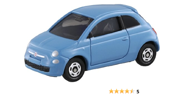 Amazon Com Tomika No 90 Fiat 500 First Edition Special Color Blue Toys Games