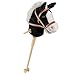HollyHOME Horse Stick with Sound Toy Stuffed Animal Horse Stick 36 Inches Black