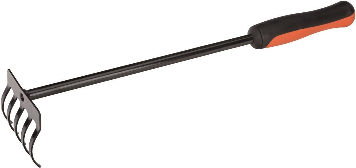 Bahco P276 Border Rake, Multi-Colour, 28x18x18 cm