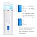Bromose Nano Ionic Handy Mist Mini Facial Steamer Cool Sprayer for Eyelash Extensions 40ML Skin Moisture Test Facial Steamer Power Bank USB Rechargeable for Skin Care Mini Beauty Instrument 3 in 1
