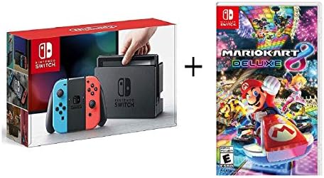 Nintendo Switch Console Neon Blue&Red With Mario Kart 8 Cd Combo offer