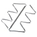AWAYTR Bridal Rhinestone Wedding Belt - Silver Rhinestone Belts for Women Formal Evening Dress (Silver)