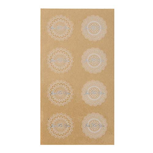 Efivs Arts Envelope Letter Paper Sealing Paste Sticker Set,Adhesive Stationery General，Ink Painting Design Assorted（20Envelopes+64 Writing paper+24Sealing Paste ） - Thumbnail 5