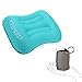 CHPRED Inflatable Camping Pillows - Ultralight 3oz Compact Pocket Size - Comfortable Ergonomic Design for Side & Back Sleepers - Travel Air Pillow for Backpacking Hiking Airplane