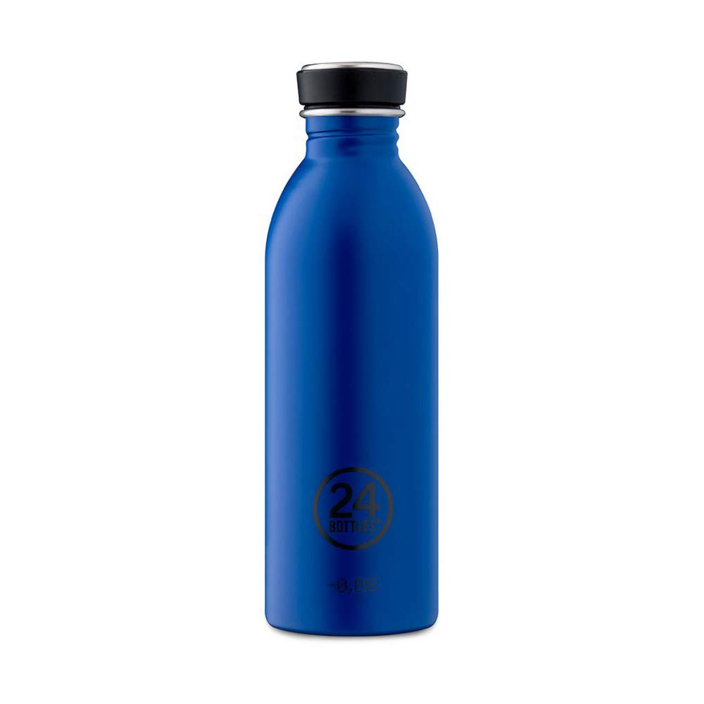 24Bottles Urban, Adults’ Unisex Bottle, unisex adult, Blue (Dark Blue), 500 ml