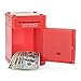 Stylebeauty Electronic Password Piggy Bank Cash Coin Can Money Locker Auto Insert Bills Safe Box Password ATM Bank Saver Birthday Gifts for Kids ( RED )
