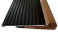 Inswing Threshold 7 3/4" x 72 7/16" Adjustable Cap- Full Oak Bottom - Dark Bronze