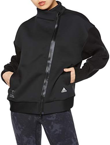 [アディダス] スタイル KNIT SLEEVE ジャケット レディース JJU05