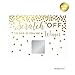 Andaz Press Metallic Gold Confetti Polka Dots Party Collection, Bridal Shower Game Scratch Cards, 30-Pack