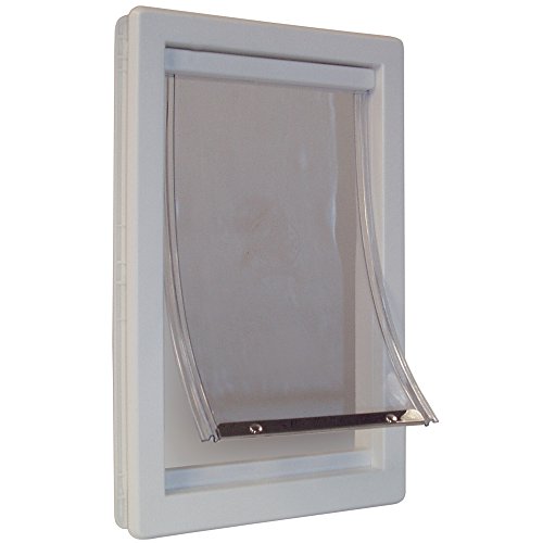 Ideal Pet Products Designer Series Plastic Pet Door with Telescoping Frame, Extra-Large, 10.5