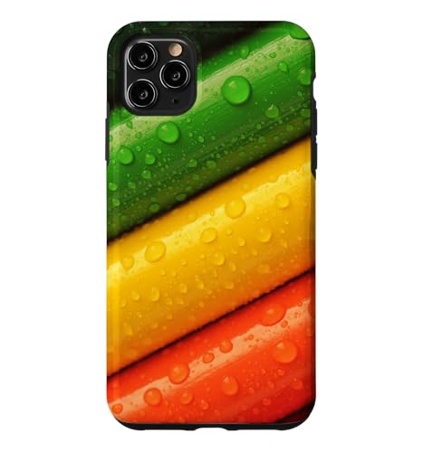 Pencils Rainbow Crayons Colorful Background Case for iPhone 11 Pro Max