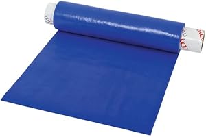 Dycem Bulk Roll Matting, 8 x 2 yd. Roll, Blue, Non-Slip Material Helps Improve Stabilization & Gripping, Holds Plates & Bowls