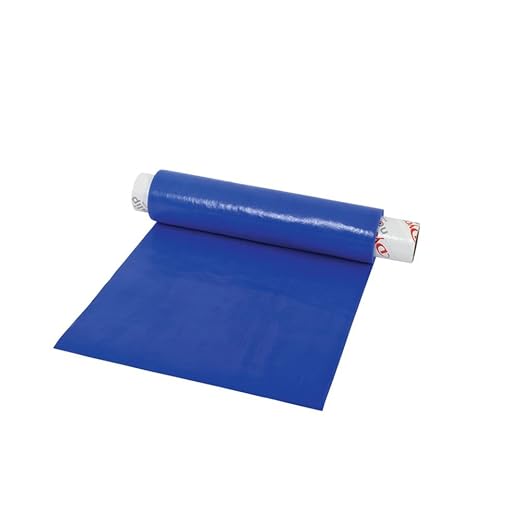 Dycem Bulk Roll Matting, 8 x 2 yd. Roll, Blue, NonSlip Material Helps Improve Stabilization