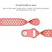 SWEES Silicone Sport Bands Compatible Fitbit Charge 2, Breathable Sport Replacement Bands with Air Holes Small & Large (5.7