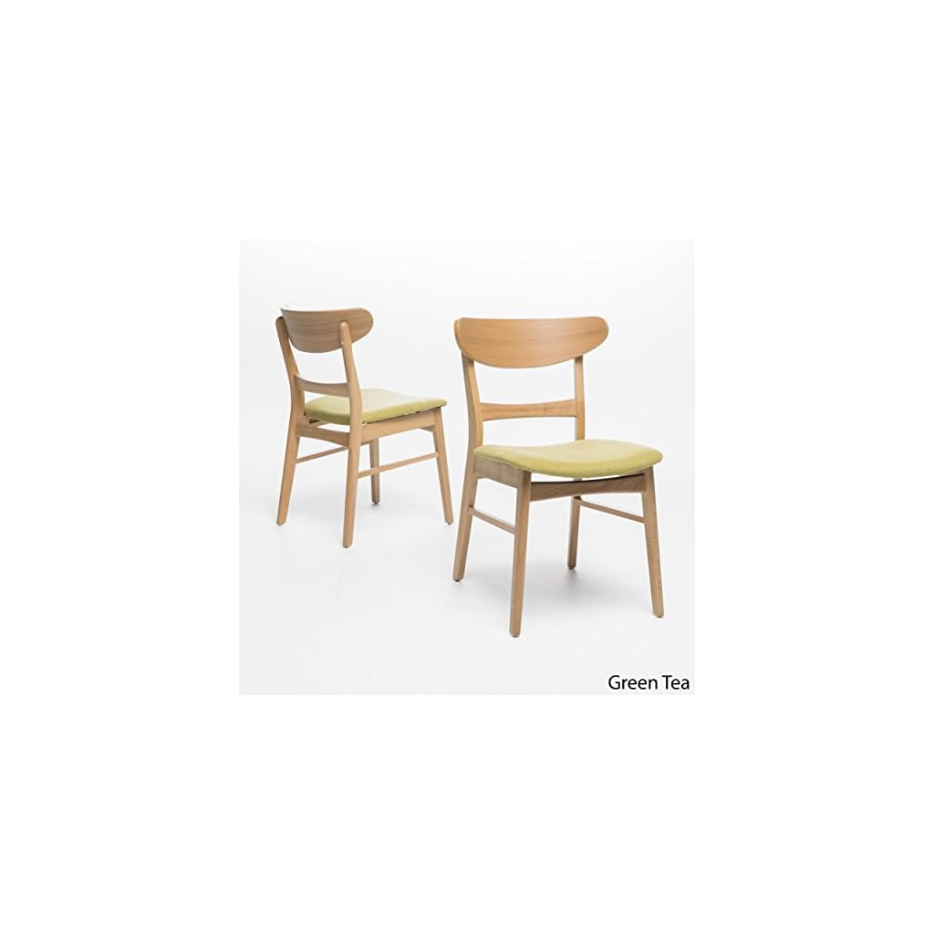 Christopher Knight Home Idalia Dining Chairs, 2Pcs Set, Green Tea