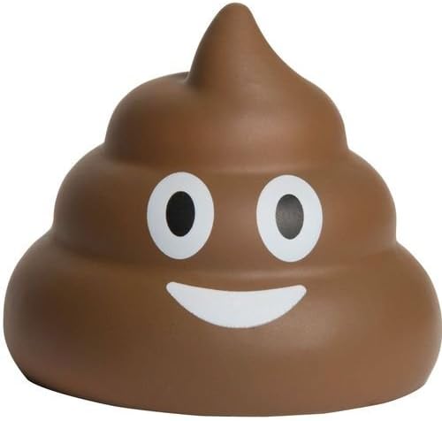 Bio Bidet, Deuce Poop Emoji Stress Ball, Single Pack