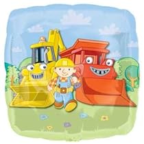 Bob Builder Party Supplies Mylar Balloon 18 Large