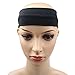 10 Pack Cotton Yoga Headbands by Teemico - Cotton Stretch Headbands Elastic Yoga Hairband for Teens Girls Women Exercise Running Sports Hair Wrap Accessories,Black