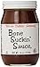 Bone Suckin' Sauce Sweet Southern Spicy BBQ Sauce - 18 oz in Glass Bottle, Ribs, Chicken, Pork, Beef, Gluten-Free, Non-GMO, Kosher, Barbecue Sauce Sweetened 2 Pcs