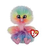 Ty Beanie Boos ASHA - Ostrich Rainbow med