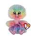 Ty Beanie Boos ASHA - Ostrich Rainbow med