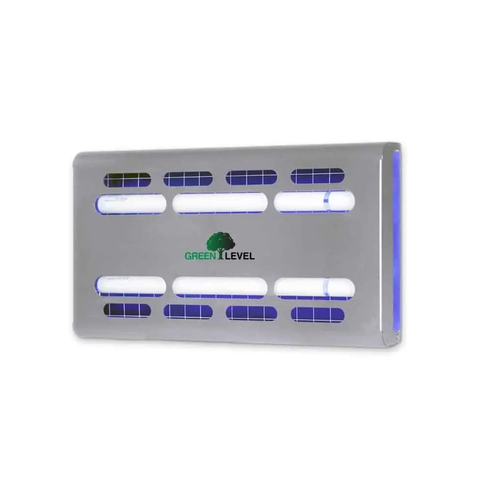 Insectocutor Mural | Approved | European Manufacturer | 200m2 Coverage | Plate and Tube Included | for Kitchens, Restaurants and Warehouses | Made of Steel | Electric Flying Insect Killer