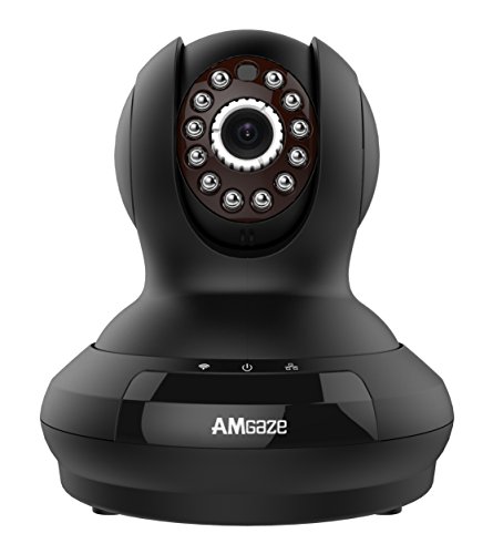Amgaze ip wireless security camera, hd 720p wifi survei…