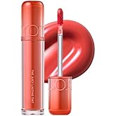 rom&nd Juicy Lasting Tint #08 Pink Pumpkin | Vibrant Deep Pink Coral Lip Gloss | Plumping, Hydrating, Long-Lasting Non-Sticky Shine