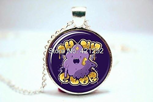 Pretty Lee 2015 Fashion Oh My Glob Necklace Glass Photo Cabochon Necklace Christmas gift