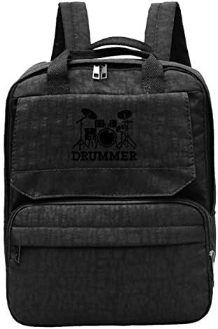 Drumsticks Drummer Tools Women Travel Backpack Adjustable Shoulders Bags For Camping