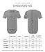 URBANCREWS Mens Hipster Hip Hop Basic Solid Quilted Longline T-Shirt Black, M