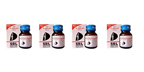SBL Homeopathy Scalptone Hair Care Tablets 25g - Pack of 4