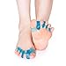 DR. JK- ToePal Gel Toe Separator, Wide, 1 Pair, Toe Spacers, Toe Straightener, Hammer Toe Straightener, Toe Spreader, Toe Stretcher, Toe Corrector for Women and Men, Bunion Corrector