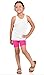 BASICO Girls Dance, Bike Shorts 6, 12 Value Packs - for Sports, Play or Under Skirts (Little Medium (5-8), 6 Color Assorted)