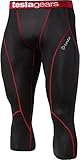 Tesla New Men's Cool Compression pants tights leggings capri sports Baselayer