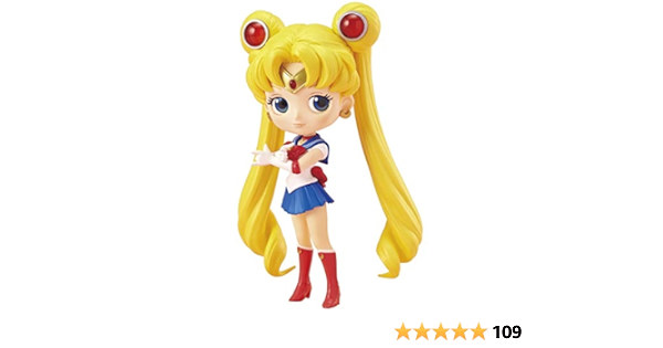 Banpresto Pretty Guardian Sailor Moon Q Posket Figure Multicolor Toys Games Amazon Com