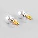 GOLF 200 Pcs Bullet Clutch Earring Backers with Pad Earring Safety Backs （100 Silver and 100 Gold）