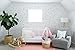 Modern Maxwell Wall Art Decals for Girls Boys Nursery, Bedroom, Living Room “London” Black Dot Room Sticker 168 Pieces