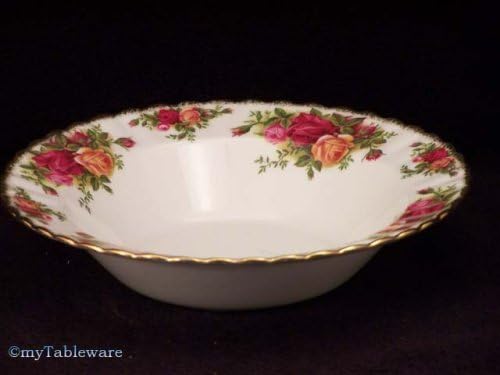 Royal Albert Old Country Roses Rim Soup Bowls Set of 4