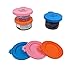 Reopet Pet Can Covers，3 Pack Universal Silicone Dog Can Lids，Cat Can Tops，Fit Three Standard Sizes，BPA Free Dishwasher Safe