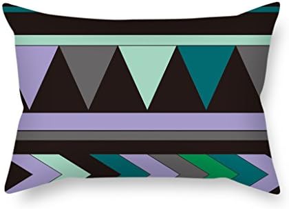 TEEA Geometry Pillowcase 18 X 26 Inches / 45 By 65 Cm Gift Or Decor For Bar,teens Girls,teens,father,car Seat,birthday - Twice Sides