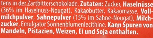 Reber Schicht-Nougat, Alpenmilch-Schokolade, Haselnuss-Nougat, Tolles Geschenk, 1 Stück – Bild 3