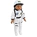 Astronaut White Space Suit | Fits 18