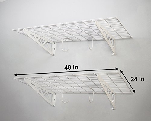 SafeRacks | Garage Wall Shelf Two-Pack 24
